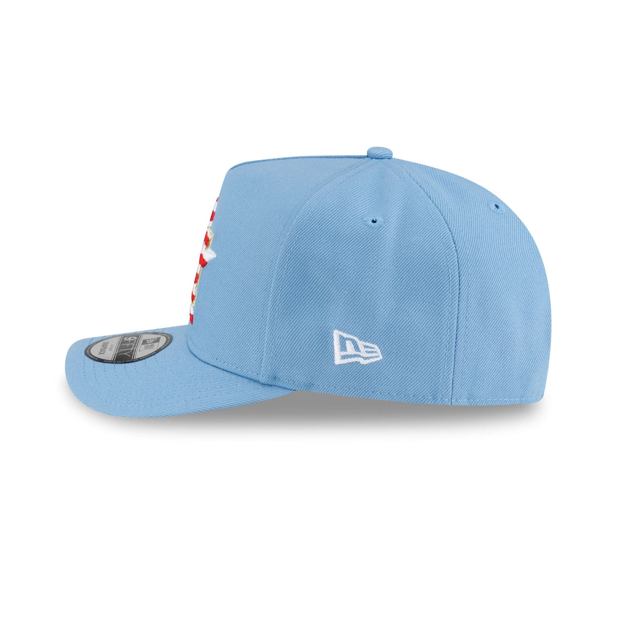 Houston Astros Red. White & Blue 9FIFTY A-Frame Snapback Hat