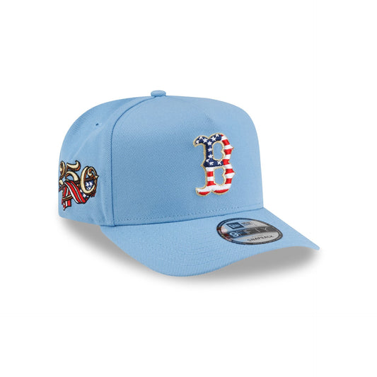Boston Red Sox Red. White & Blue 9FIFTY A-Frame Snapback Hat