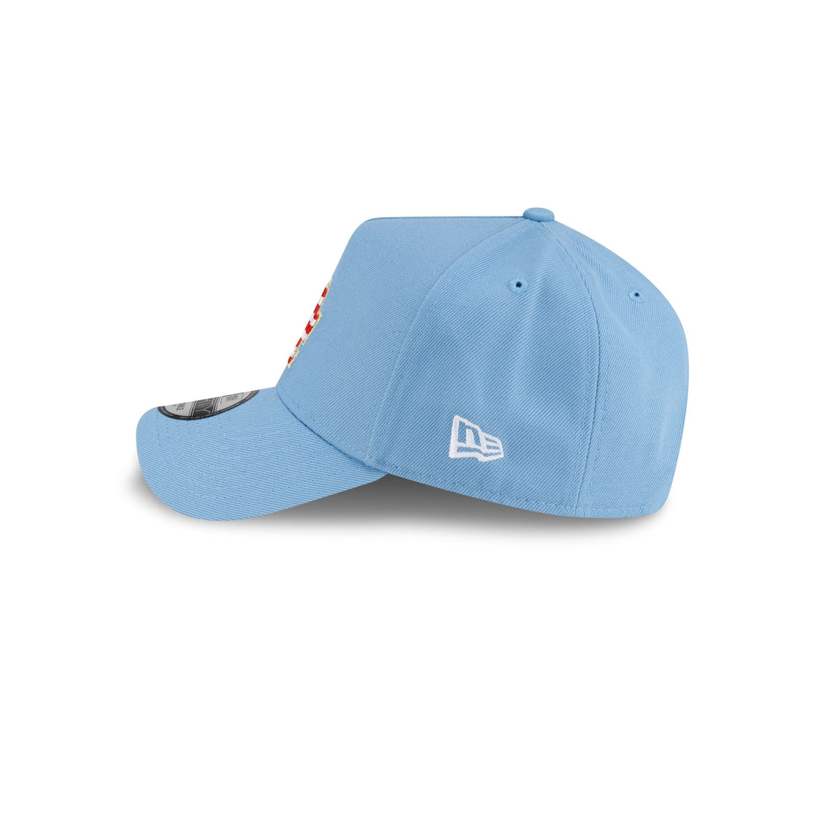 Los Angeles Dodgers Red. White & Blue 9FORTY A-Frame Snapback Hat