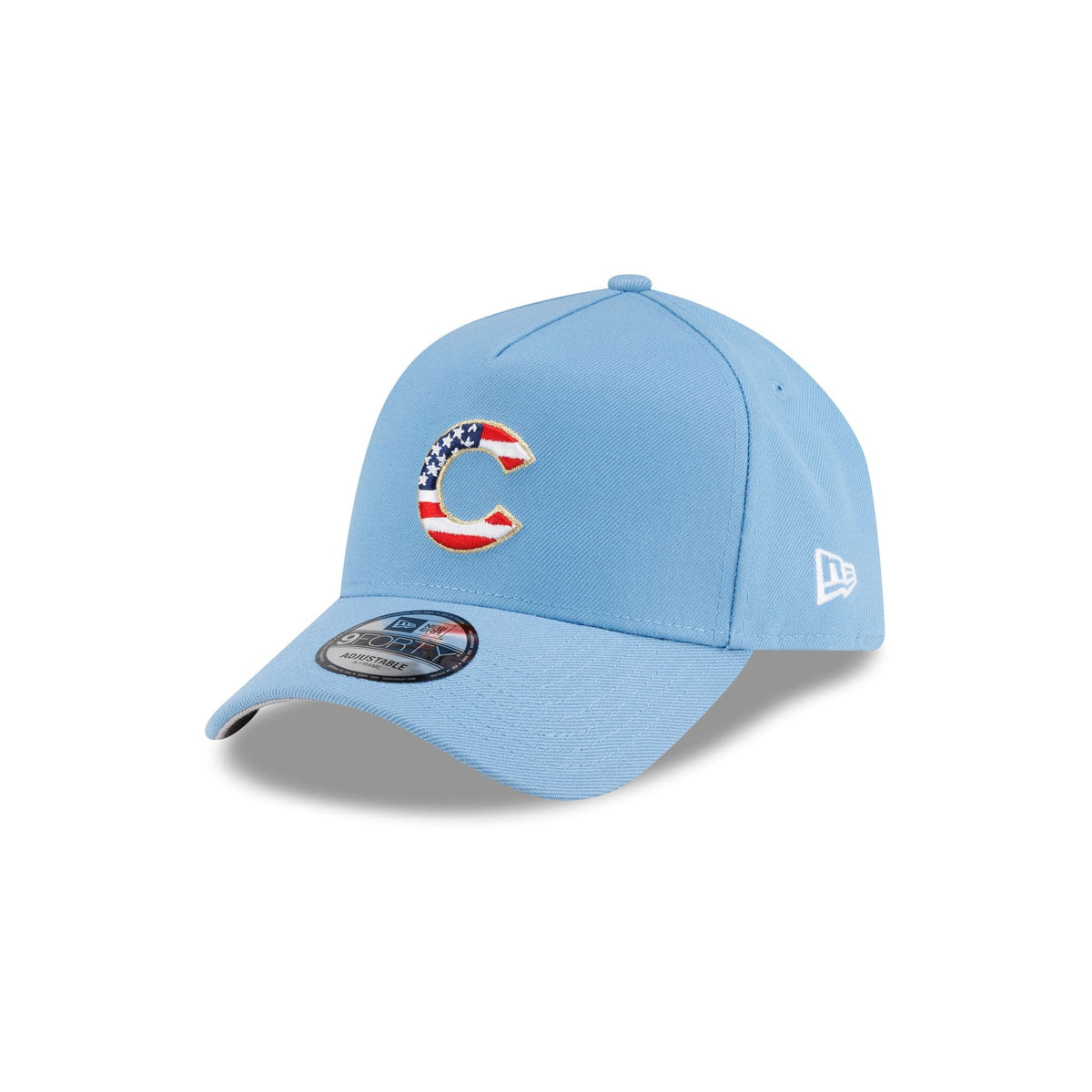 Chicago Cubs Red. White & Blue 9FORTY A-Frame Snapback Hat