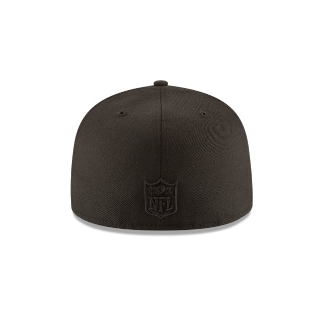 Cincinnati Bengals Black On Black 59FIFTY Fitted Hat