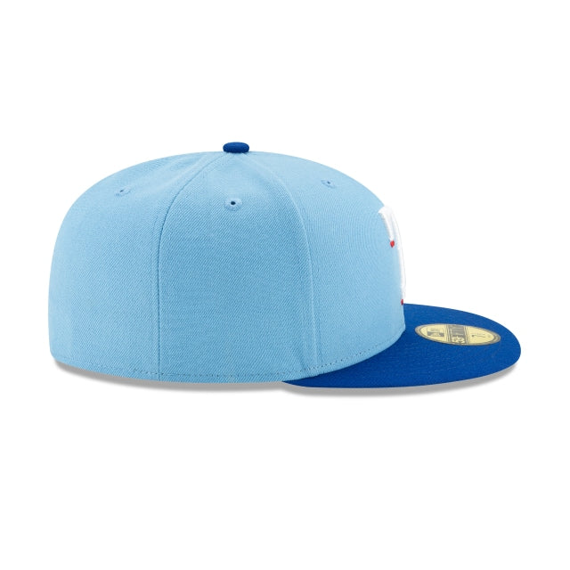 Texas Rangers Authentic Collection Alt 2 59FIFTY Fitted Hat