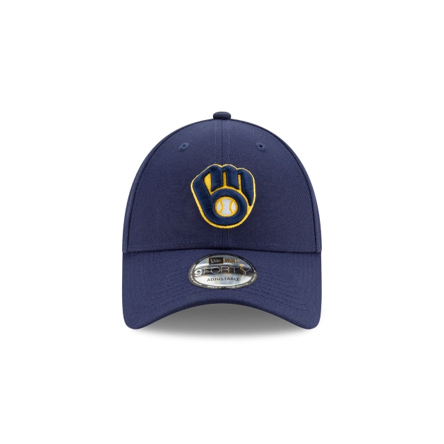 Milwaukee Brewers The League 9FORTY Stretch Fit Hat